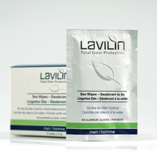 Load image into Gallery viewer, LAVILIN MEN'S DEODORANT WIPES
